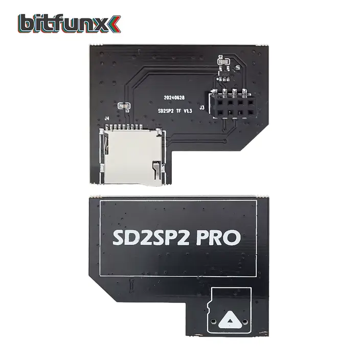 Bitfunx V1.3 SD2SP2 Pro adaptateur de carte SD charge SDL carte Micro SD lecteur de carte TF pour Ni