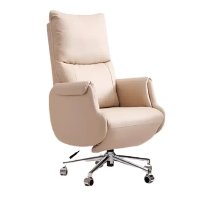 Chaise de bureau ergonomique blanche