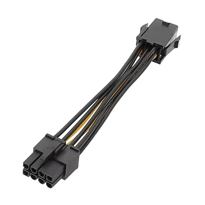 Câble adaptateur d'alimentation pour châssis de carte vidéo CPU, 6 broches à 8 broches, 18AWG