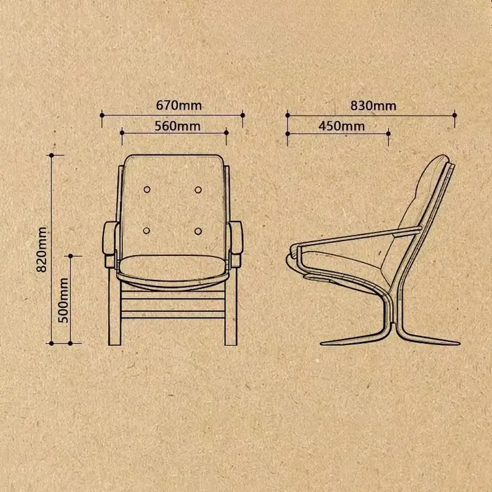 Chaise de bureau, chaise de maquillage