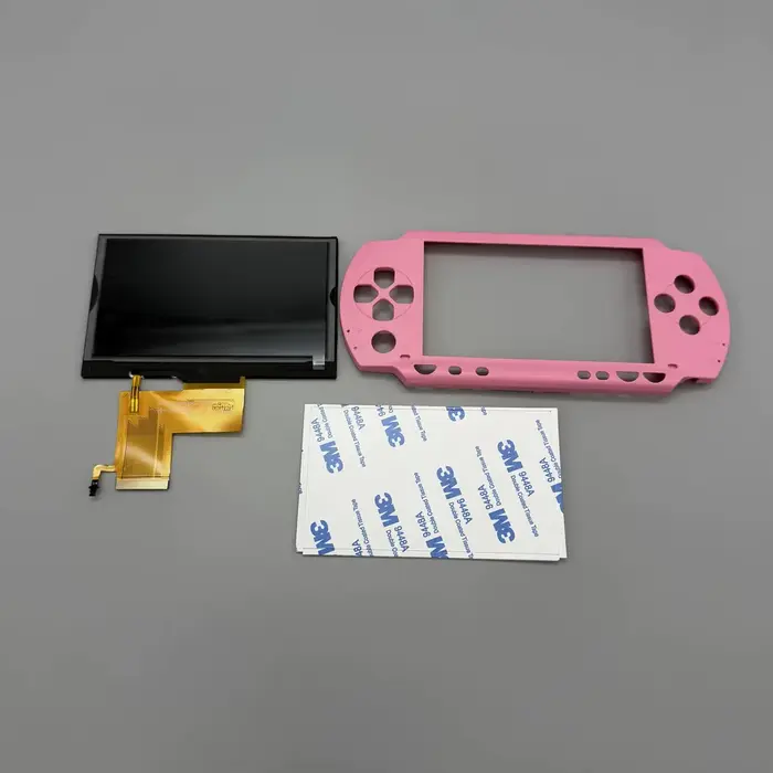 Écran plastifié PSP1000 LCD entièrement laminé pour Sony PlayStation Portable/PSP1000. Livraison de la couverture avant personnalisée