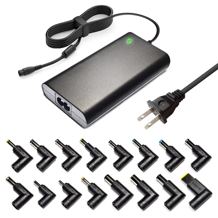 Adaptateur universel de chargeur pour ordinateur portable, cordon d'alimentation 90W 65W pour ordina
