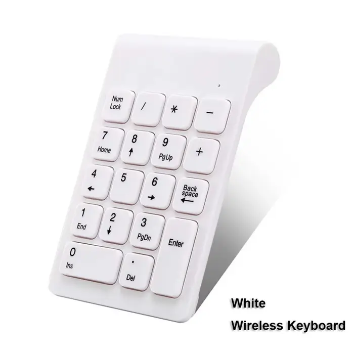 2.4G Portable sans fil USB 18 touches pavé numérique clavier