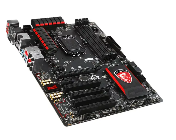 Pour MSI Z97 GAMING 3 ATX carte mère Z97 LGA1150 DDR3 32GB SATA M.2 SATAIII prend en charge Intel Core de quatrième génération