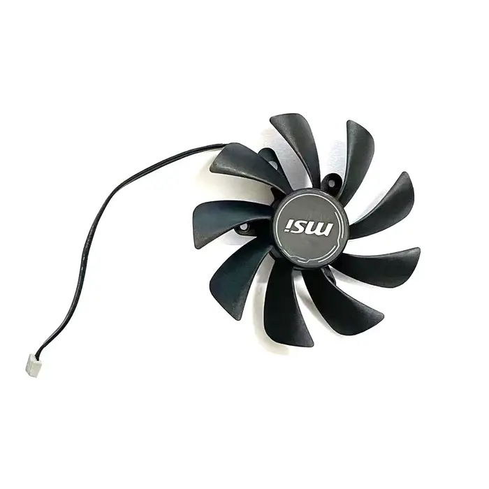 UKGF flambant neuf 95MM 4PIN XY-D10015SH HA10015H12SB-Z adapté à la carte graphique MSI GeForce RTX3050 3060 3060ti AERO ITX OC