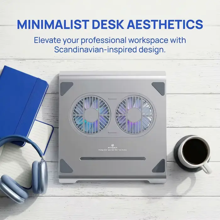 Support pour ordinateur portable de bureau