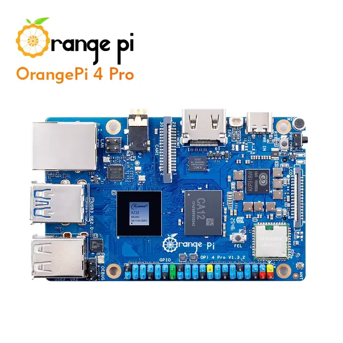 Ordinateur à carte unique Orange Pi 4 Pro 4 Go LPDDR5 RAM