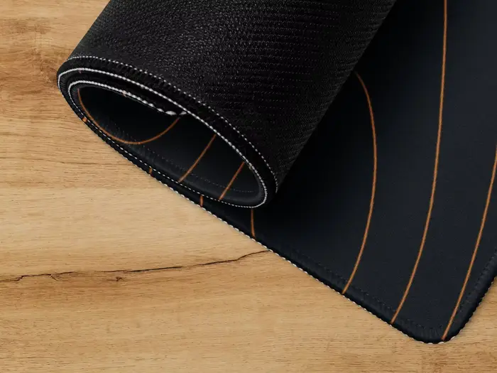 Tapis de souris abstrait topographique