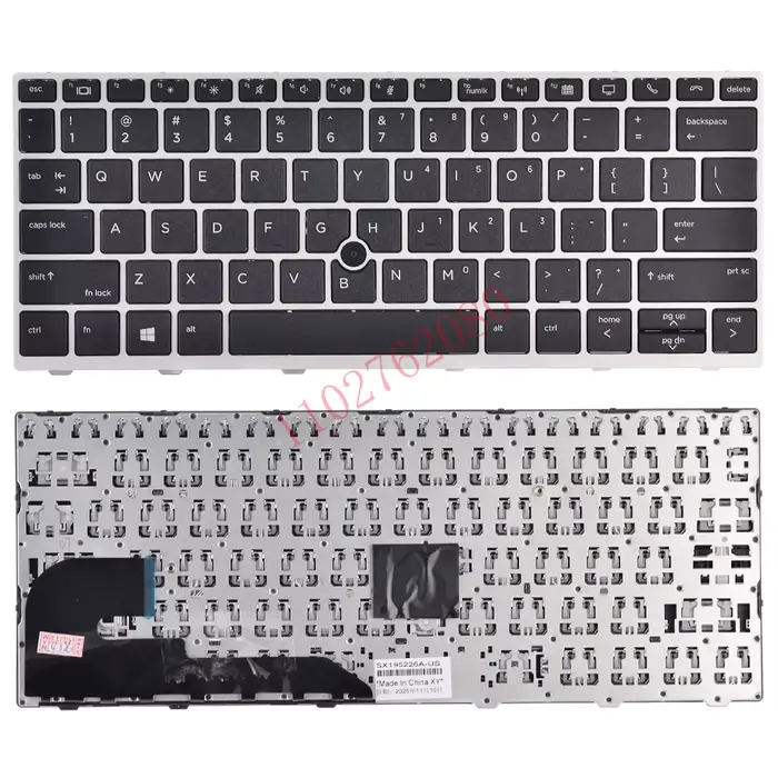 Clavier d'ordinateur portable US pour HP EliteBook 730 735 830 836 g5 735 g6 830 g6 L56442-031 L1369
