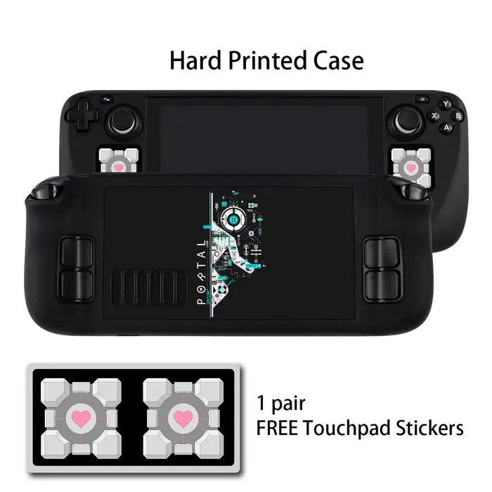 Steam Deck-Juste de console pour portail, protection PC rigide, anti-rayures, coordonnante, coque tr