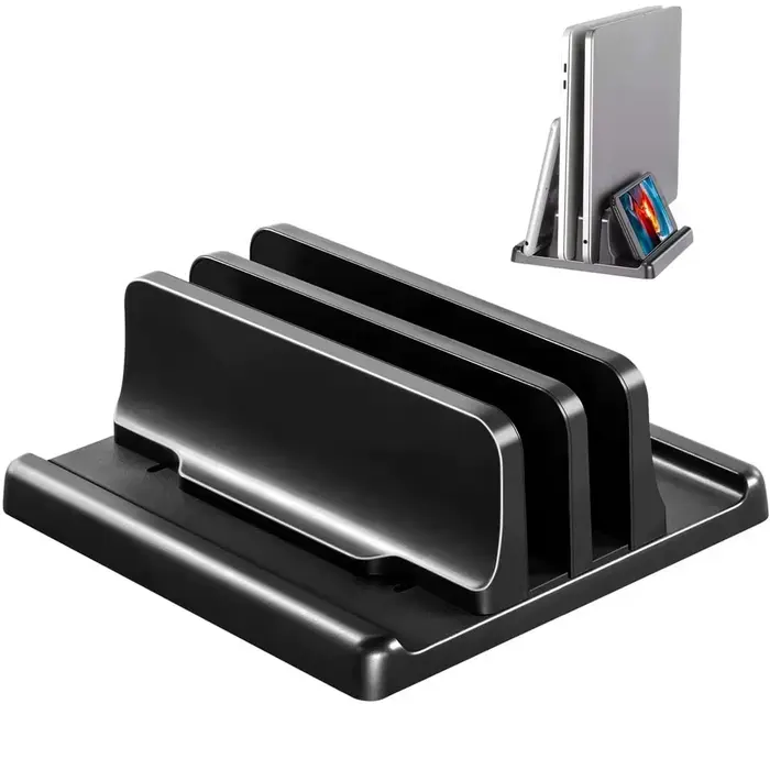 Support Vertical pour ordinateur portable de bureau 4 en 1