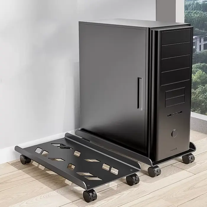 Support pour tour d'ordinateur compatible avec la plupart des PC pour le bureau à domicile