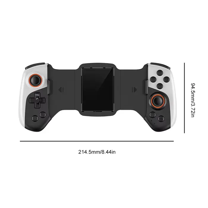 Manette de jeu télescopique JK02 Gamwing pour iOS/Switch/Android avec radiateur semi-conducteur, con