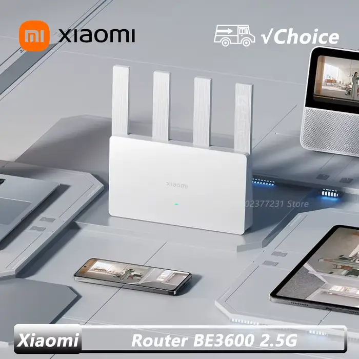 Routeur Xiaomi BE3600 WiFi 7 double bande Qualcomm quad-core
