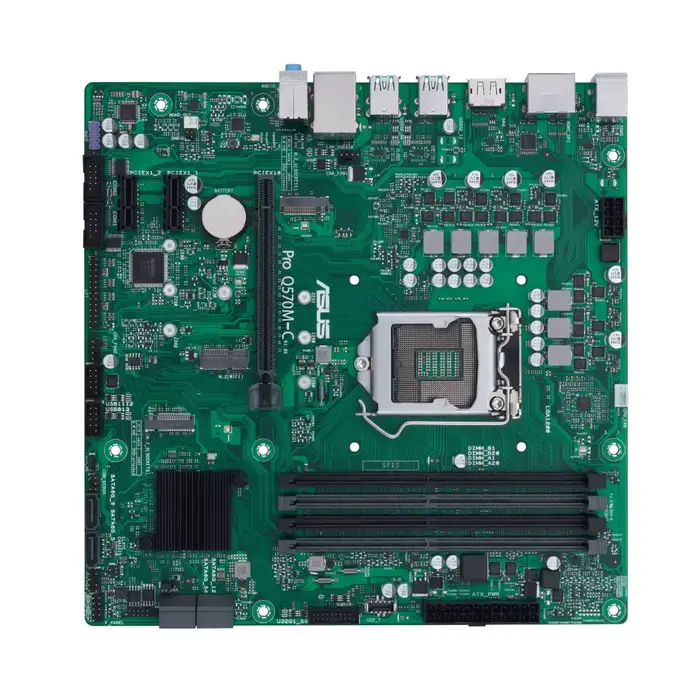 Carte mère ASUS PRO Q570M-C compatible avec les processeurs 10700F 11700F 11600K 10400F 11400F 11900K