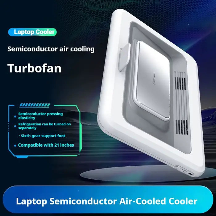 Nouveau refroidisseur d'ordinateur portable de jeu avec 2 ventilateurs silencieux de refroidissement