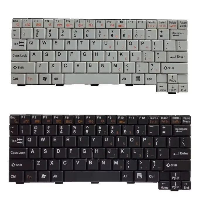 Clavier remplacement pour ordinateur portable Lifebook P1510 P1510D P1610 P1620