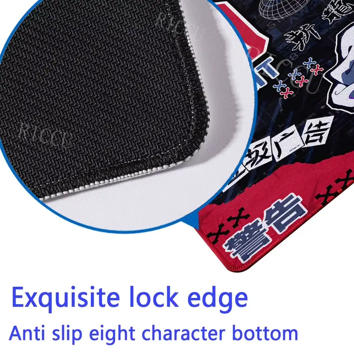 Grand tapis de souris E-E-Evangelione XXL pour gamer