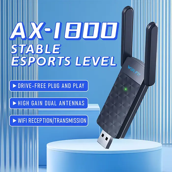 Adaptateur USB WiFi 6, 1800Mbps