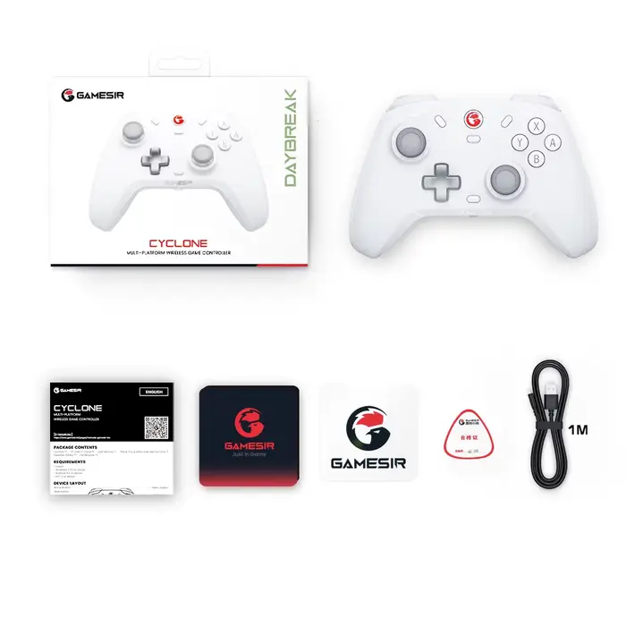 GameSir Cyclone Pro contrôleur de commutateur sans fil manette Bluetooth avec effet Hall pour Ninten