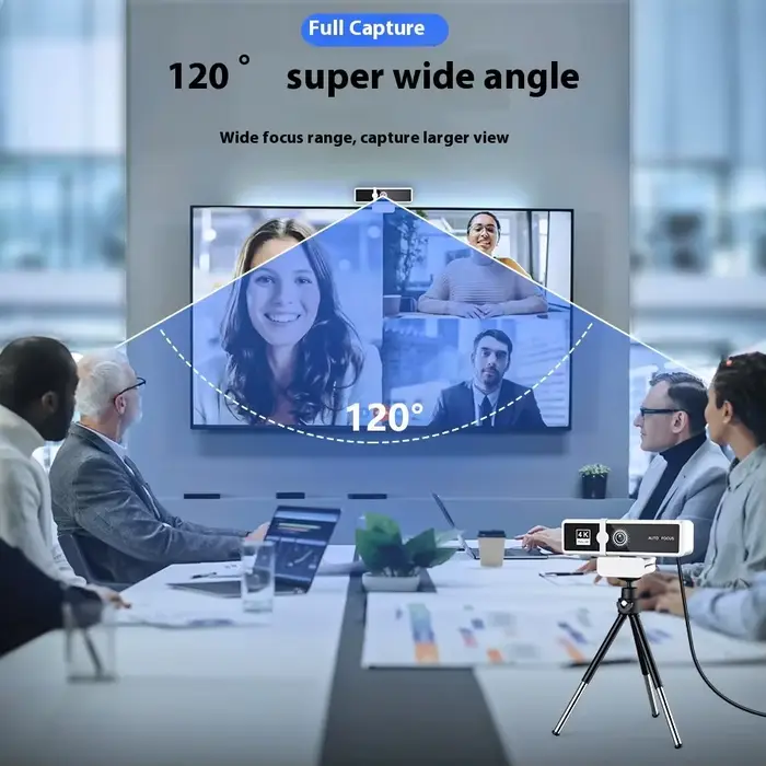 Webcam Full HD 4K Pro 4000x3000