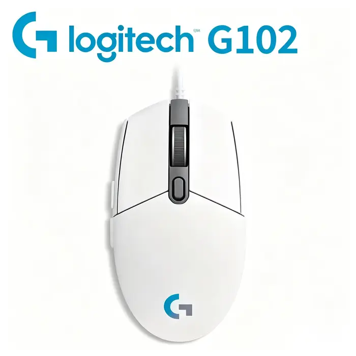 Souris Logitech G102 Prodigy, 20 millions de clics de durabilité, 16,8 millions de teintes RVB, pris