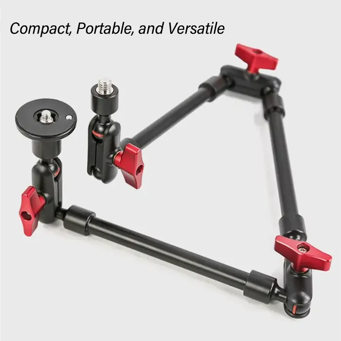 Bras articulé réglable pour webcam