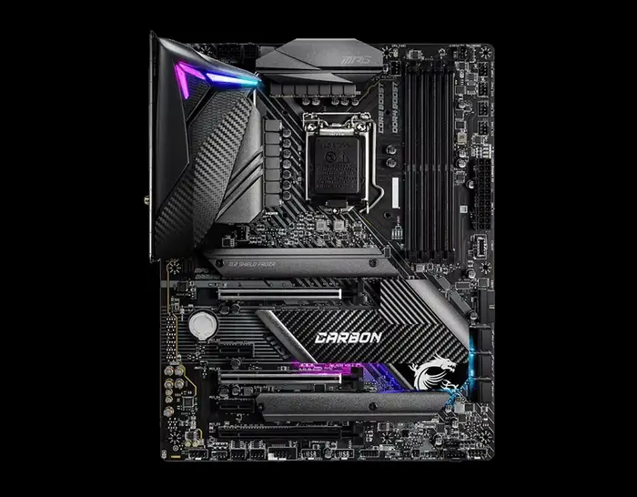 MSI MPG Z490 GAMING CARBON WIFI LGA 1200 4×DDR4 128GB 1×HDMI 1×Display Port