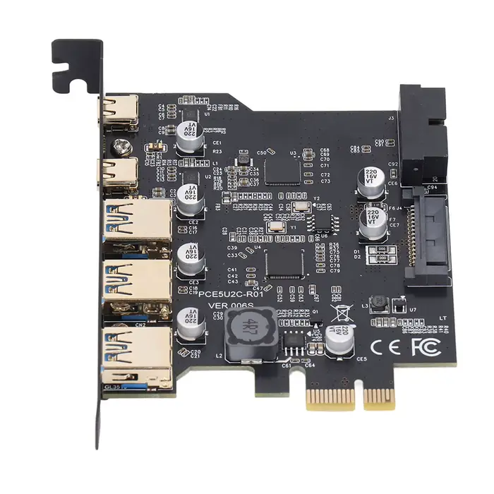 Carte PCIe vers USB 3.2 Gen 1