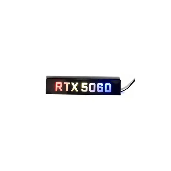 Panneau d'éclairage latéral MOD ARGB VGA GPU pour RTX GTX 5050 5060 5060TI 5070 5070Ti 5080 5090, pl