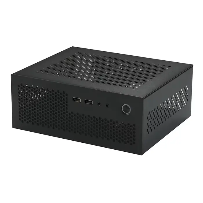 A09 3.8L ITX châssis A4 HTPC ordinateur Portable PC Support PCIe 2.5'SSD lecteur Mini IPC Flex PSU boîtier