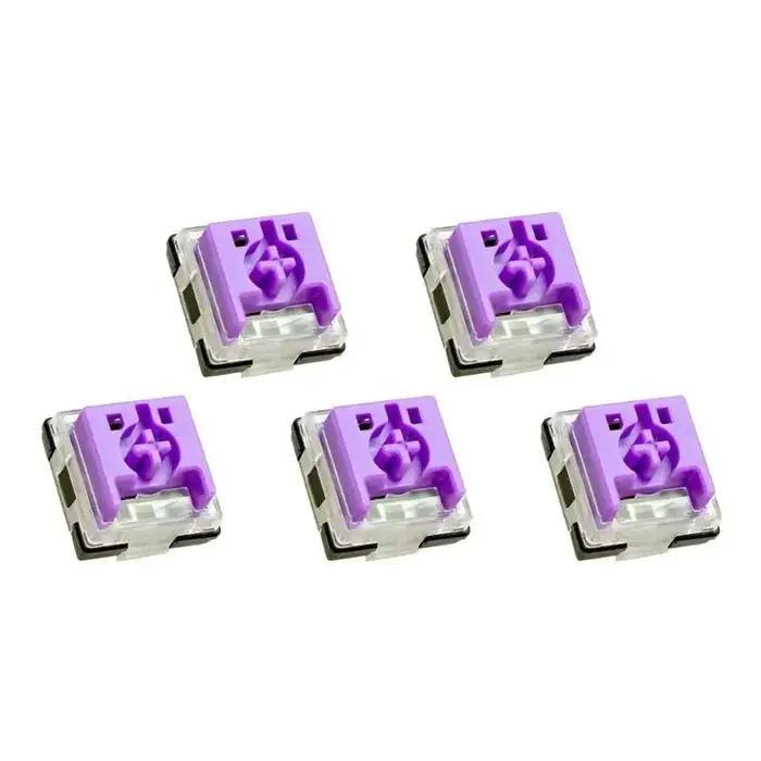 R53C claviers optiques à profil bas commutateurs effet lumière pour DeathStalker V2