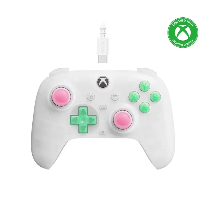 8BitDo-Mini contrôleur filaire ultime avec manette de jeu, accessoires de manette de jeu, passe de j