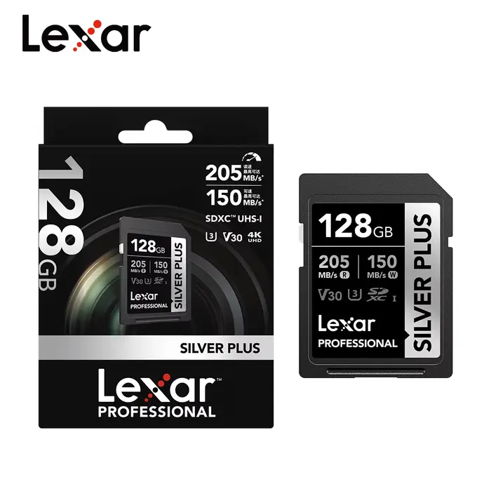 Carte mémoire officielle Lexar SD V90 V60 V30 SDXC 1 to 512 go 256 go 128 go 64 go UHS-I UHS-II 8k 4k cartes vidéo pour appareil photo