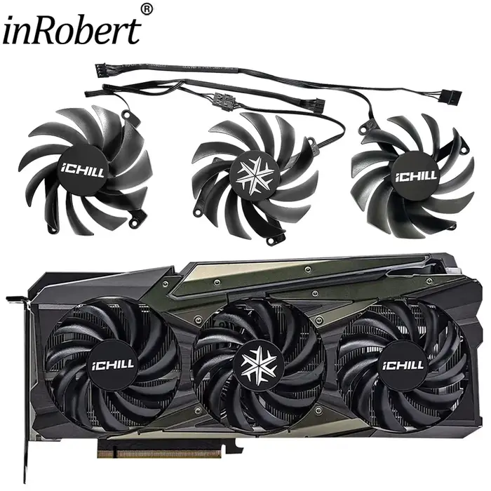 Ventilateur de carte graphique 85MM CF-12915S RTX3080 RTX3080Ti RTX3090, pour INNO3D GeForce RTX 3080 3080Ti 3090 iCHILL X4, ventilateur de carte vidéo