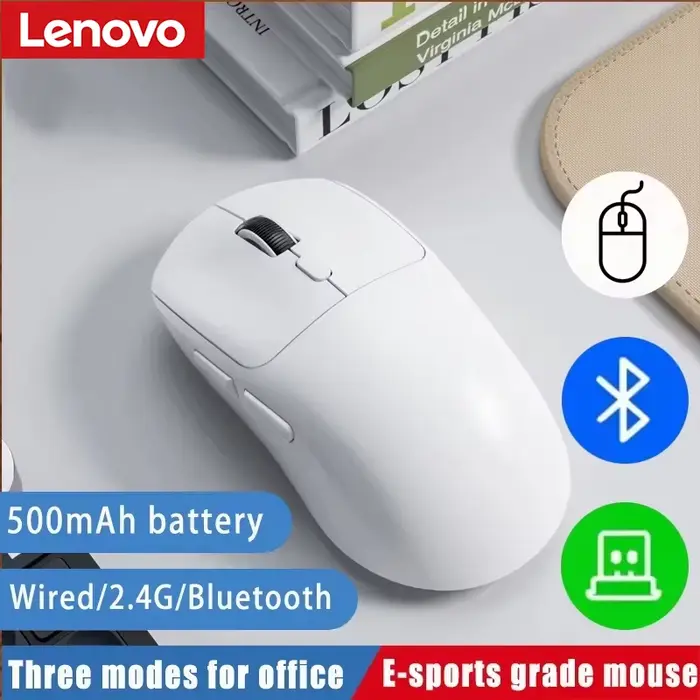 Souris Lenovo Bluetooth 2.4G sans fil