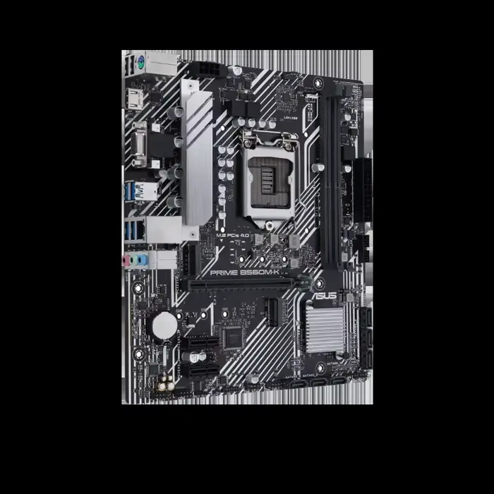 Cartes mères ASUS B560M-K LGA 1200 DDR4 64GB M-ATX pour carte mère de bureau Intel B560 M.2 NVME SATA III USB3.0