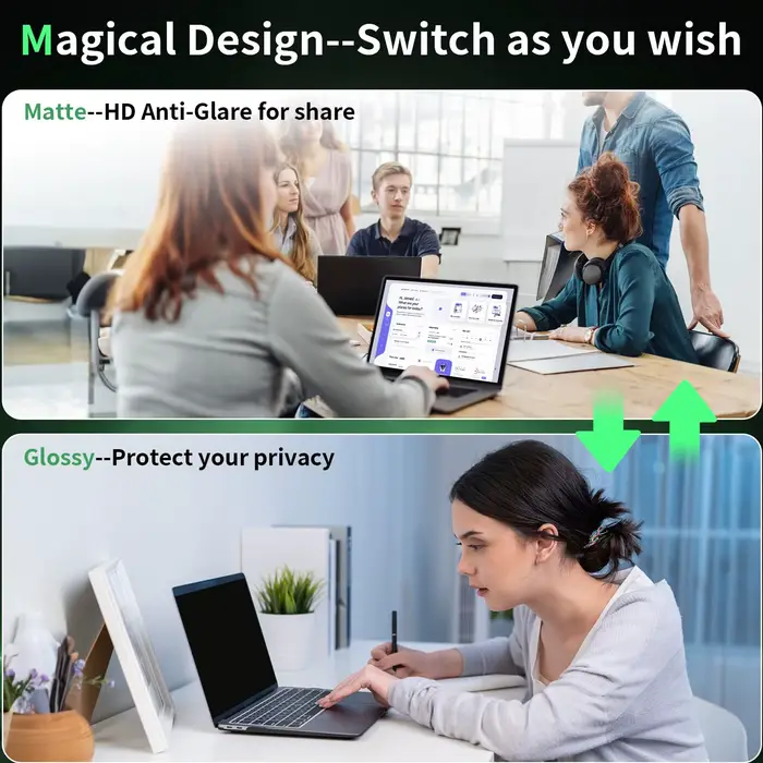 Protection d'écran anti-espion pour ordinateur portable 13