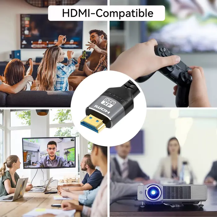 Câble HDMI, compatible 4K 60 Hz