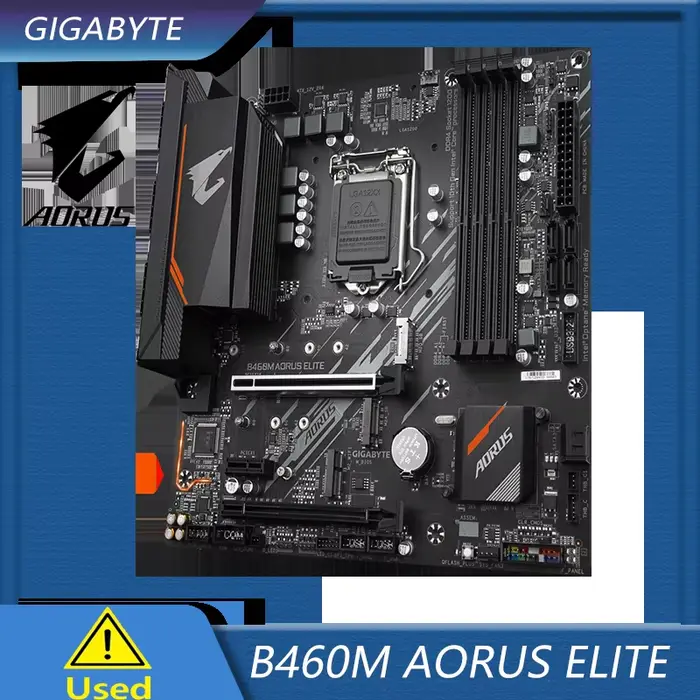 Gigabyte B460M AORUS ELITE carte mère B460 LGA 1200 DDR4 prise en charge