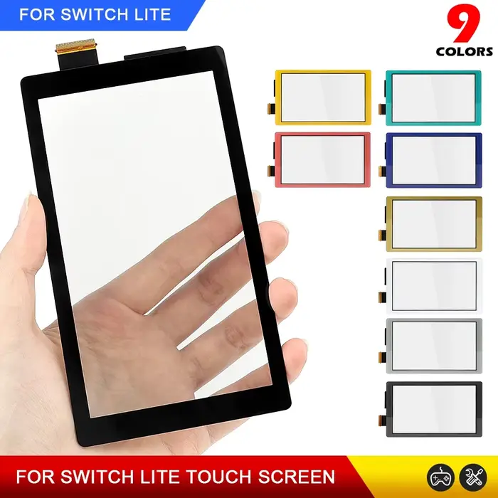 Écran tactile de remplacement noir