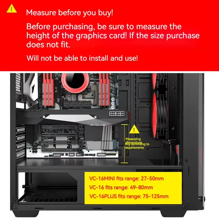 Fouling Jack GPU Support de carte vidéo