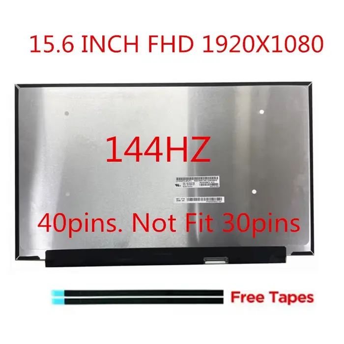 N13295-001 Pour HP Vicults 15-fa0031dx 144hz Affichage 15.6 "FHD Écran LCD 15-FA0031 1920x1080 40pin