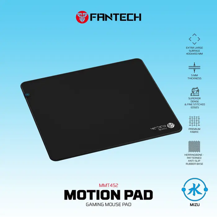 FANTECH MONTION PAD MMT451 tapis de souris de jeu 400x450x5mm contrôle neutre