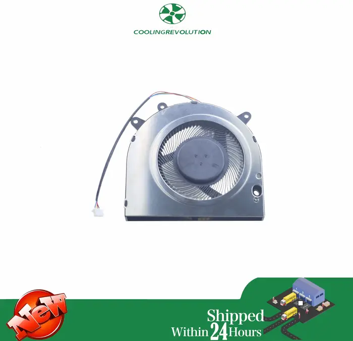 Ventilateur de refroidissement pour processeur d'ordinateur portable