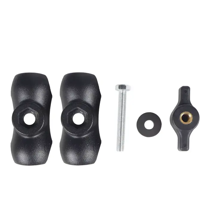 Bras à Double douille en alliage d'aluminium pour supports RAM 5.5cm 9.5cm 15cm bras d'extension de 