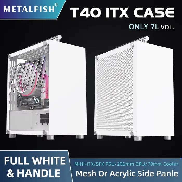 Boîtier T40 Mini ITX 7L pour ordinateur de jeu