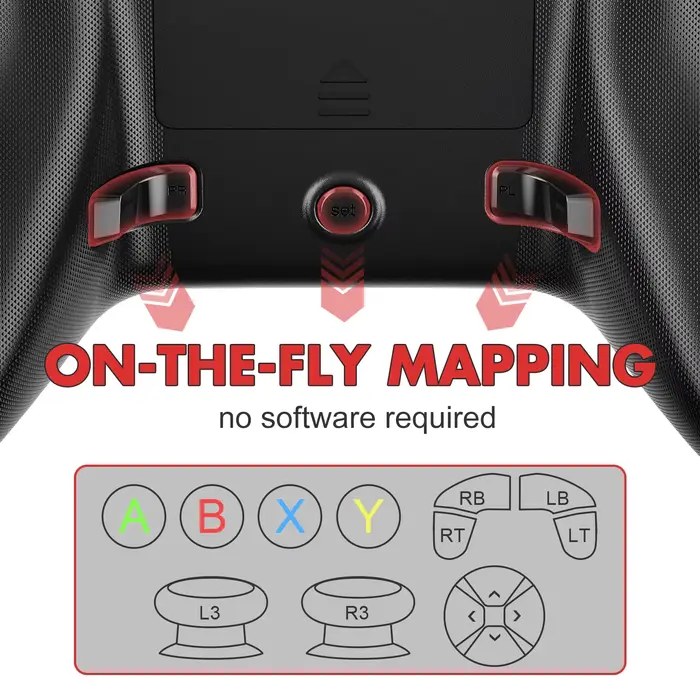 Manette de jeu sans fil Wifi pour Xbox One Series X/S PC
