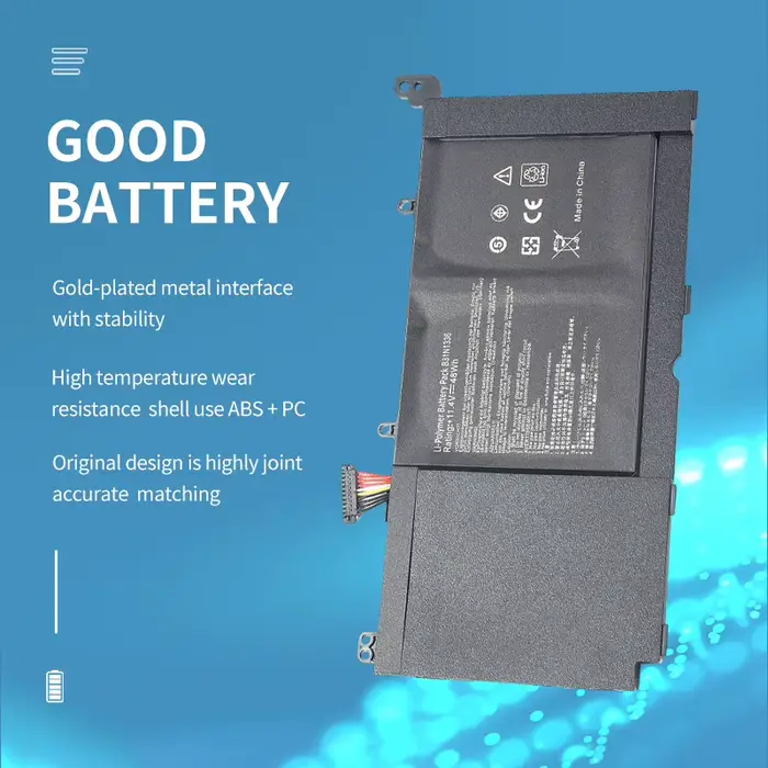 Batterie d'ordinateur portable Somi B31N1336 pour ASUS VivoBook C31-S551 S551L S551LB S551LA R553L R553LN R553LF K551L K551LN V551L V551LA