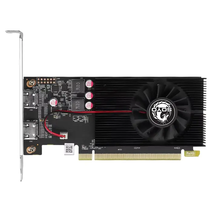 SOYO AMD R5 230 2GB GDDR3 carte graphique HDMIx2 64 bits pour ordinateur PC